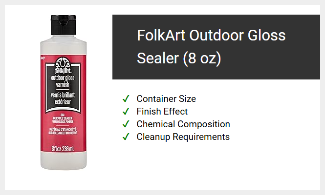 FolkArt Outdoor Gloss Sealer (8 oz)
