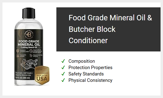 Food Grade Mineral Oil & Butcher Block Conditioner