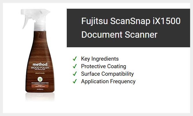Fujitsu ScanSnap iX1500 Document Scanner