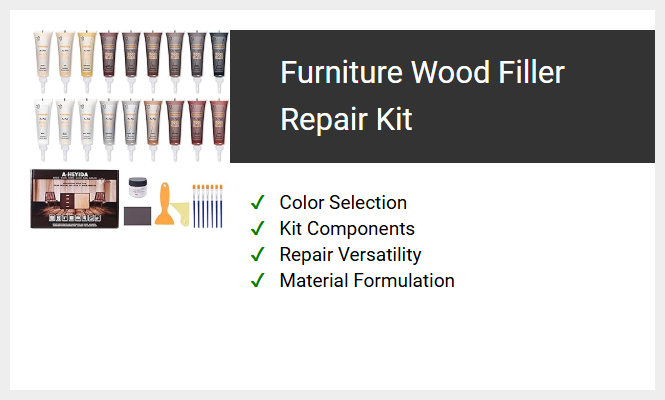 Furniture Wood Filler Repair Kit