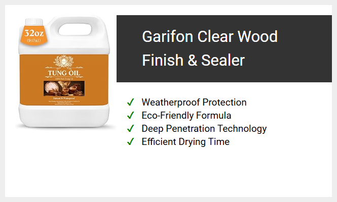 Garifon Clear Wood Finish & Sealer
