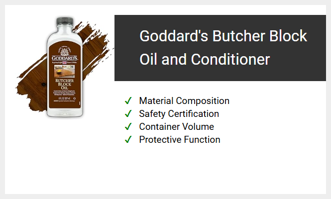 Goddard's Butcher Block Oil and Conditioner