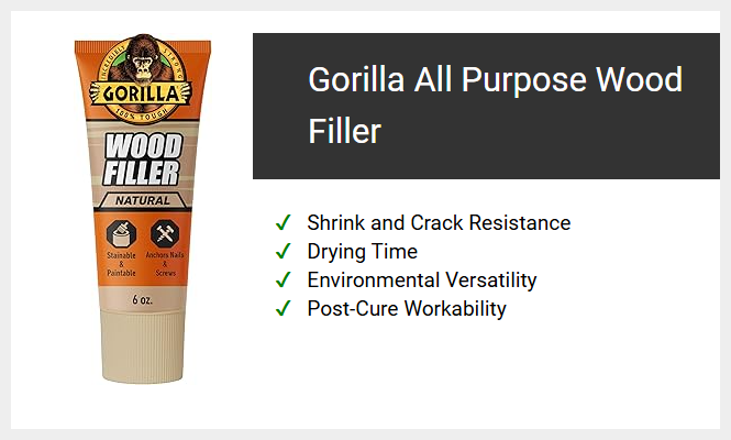 Gorilla All Purpose Wood Filler