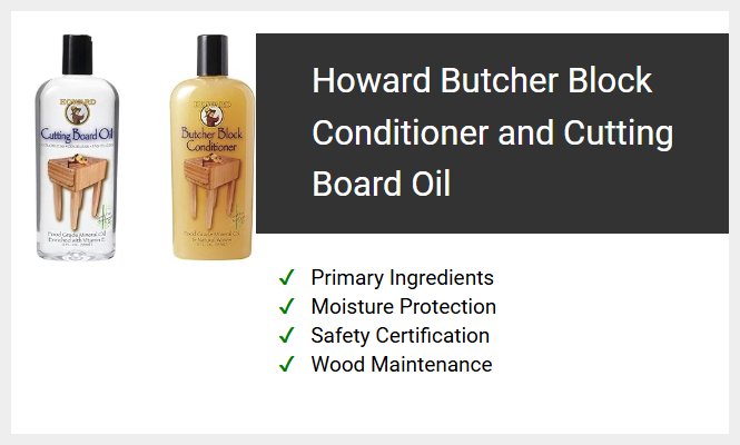 Howard Butcher Block Conditioner and Cutting Board Oil