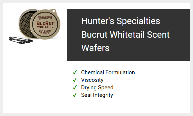 Hunter's Specialties Bucrut Whitetail Scent Wafers