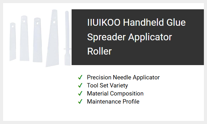 IIUIKOO Handheld Glue Spreader Applicator Roller