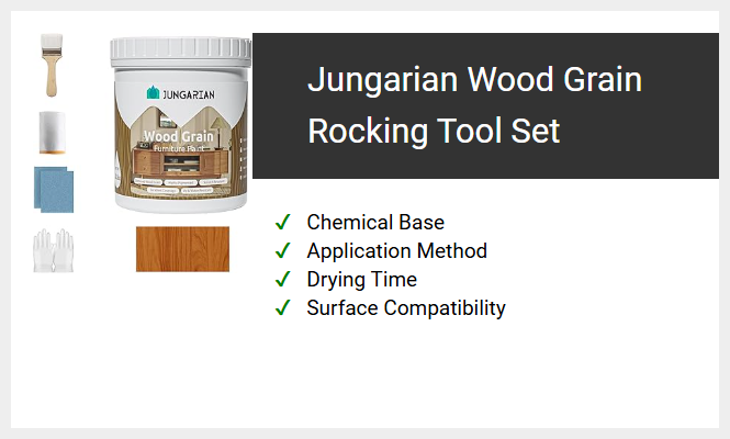 Jungarian Wood Grain Rocking Tool Set