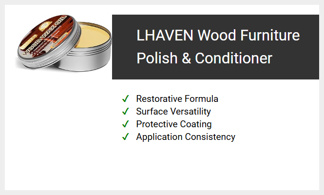 LHAVEN Wood Furniture Polish & Conditioner