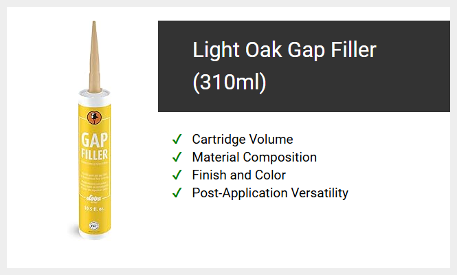 Light Oak Gap Filler (310ml)