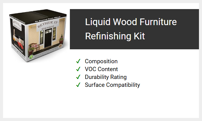 Liquid Wood Furniture Refinishing Kit