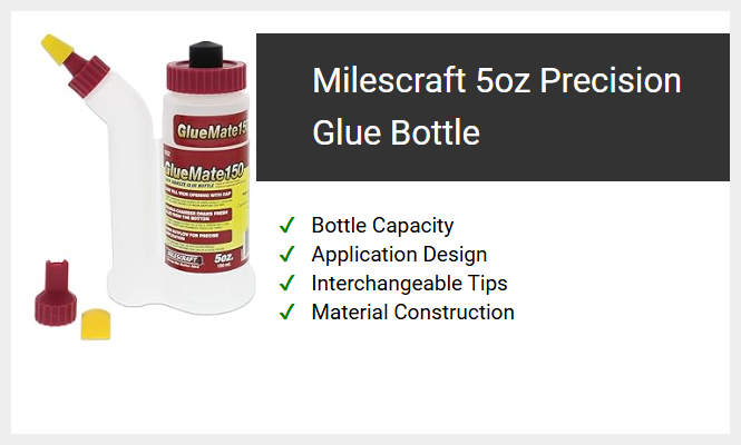 Milescraft 5oz Precision Glue Bottle