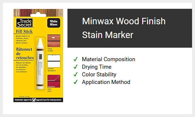Minwax Wood Finish Stain Marker