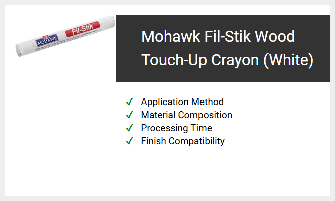 Mohawk Fil-Stik Wood Touch-Up Crayon (White)