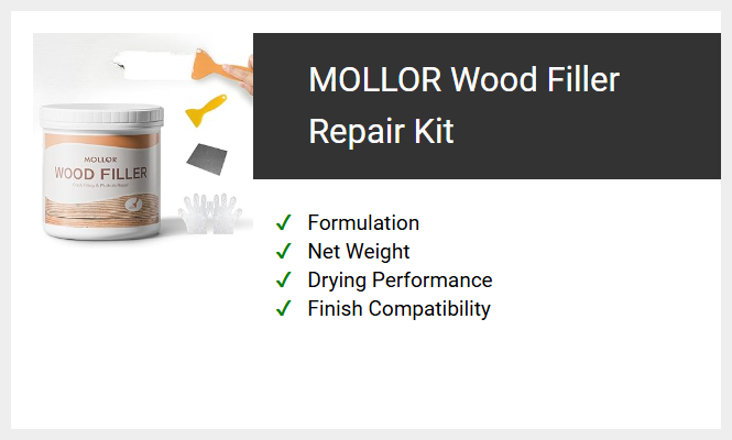 MOLLOR Wood Filler Repair Kit
