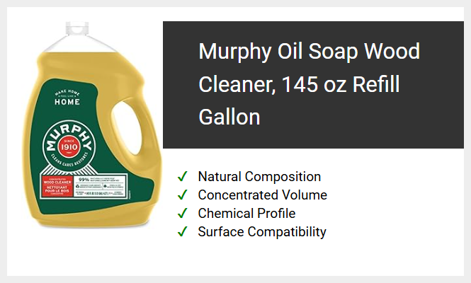 Murphy Oil Soap Wood Cleaner, 145 oz Refill Gallon