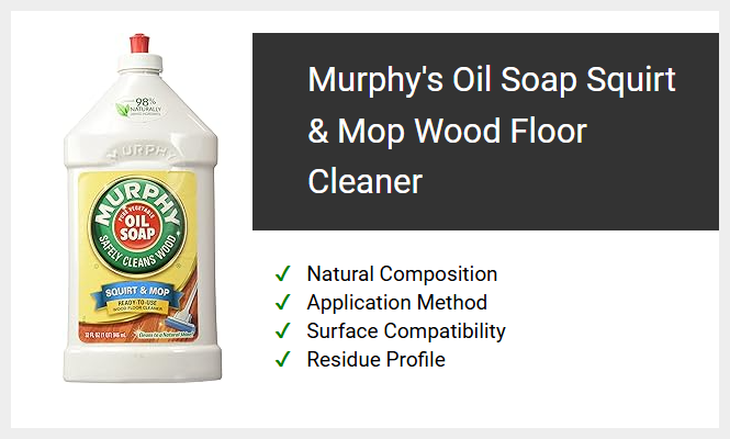 Murphy's Oil Soap Squirt & Mop Wood Floor Cleaner