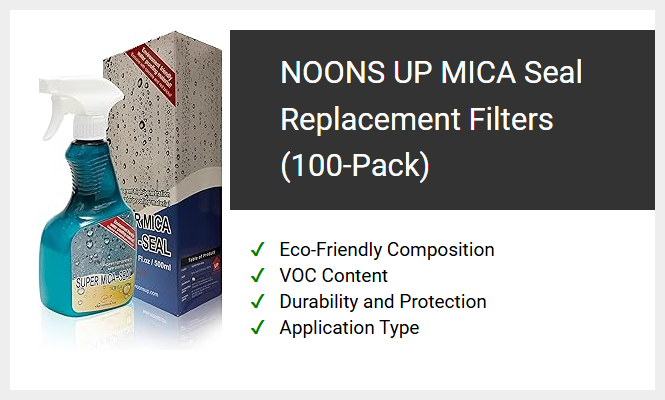 NOONS UP MICA Seal Replacement Filters (100-Pack)