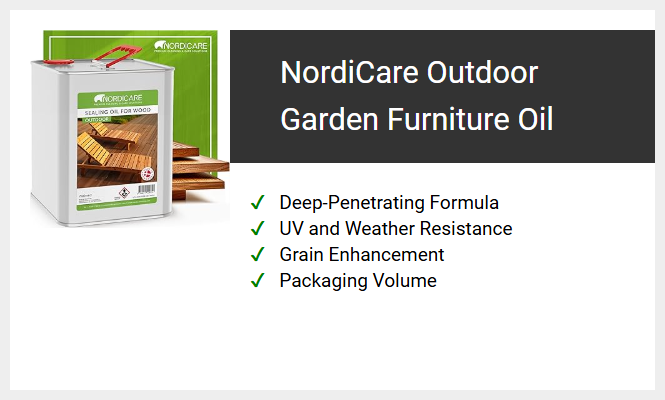 NordiCare Outdoor Garden Furniture Oil