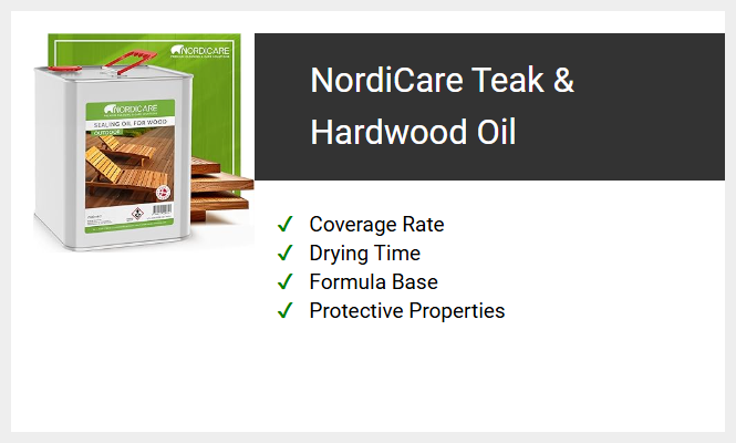 Nordicare Teak and Hardwood Oil