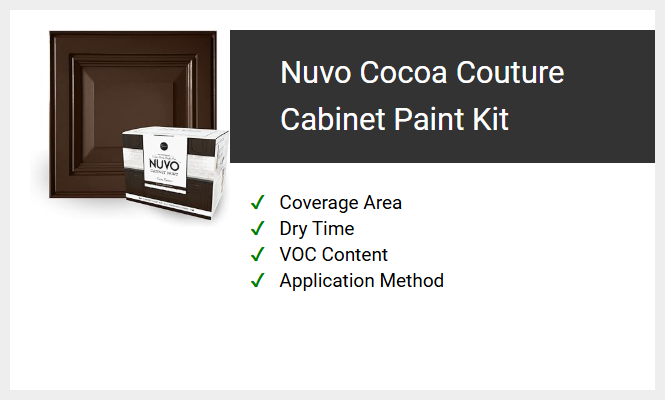 Nuvo Cocoa Couture Cabinet Paint Kit