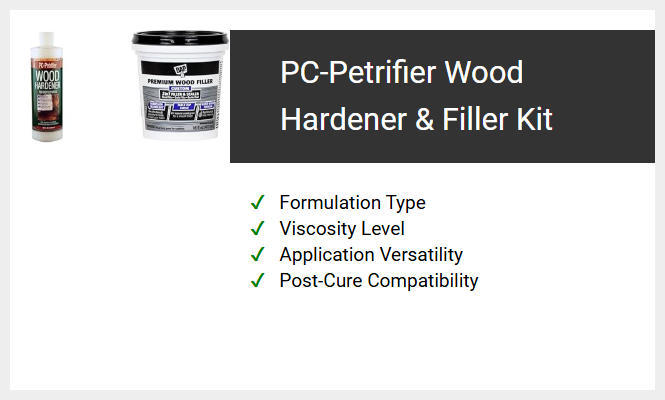 PC-Petrifier Wood Hardener & Filler Kit