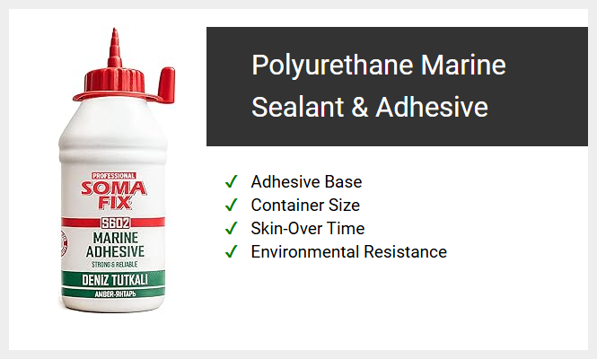 Polyurethane Marine Sealant & Adhesive