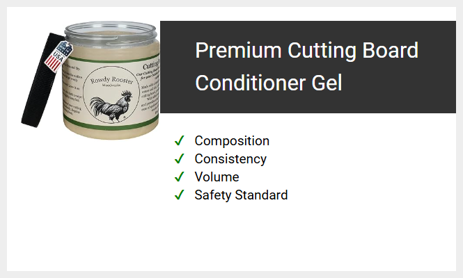 Premium Cutting Board Conditioner Gel