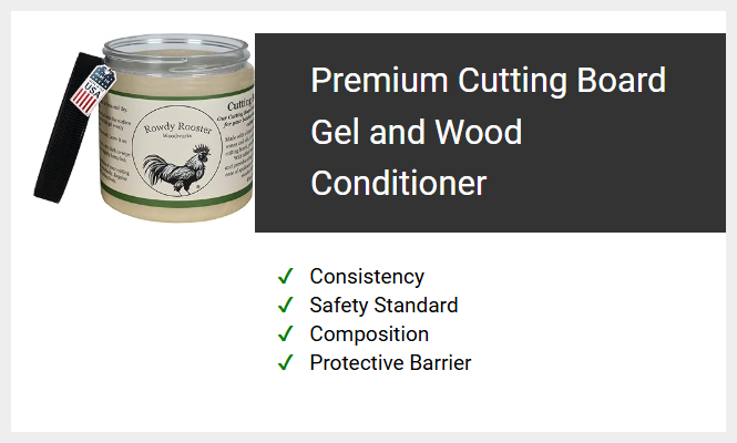 Premium Cutting Board Gel and Wood Conditioner
