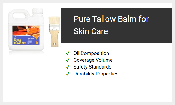 Pure Tallow Balm for Skin Care