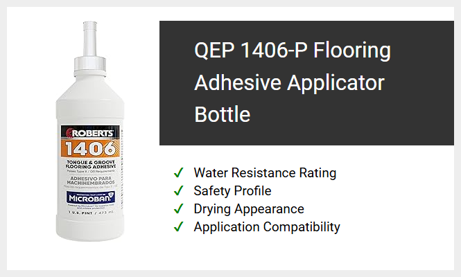 QEP 1406-P Flooring Adhesive Applicator Bottle