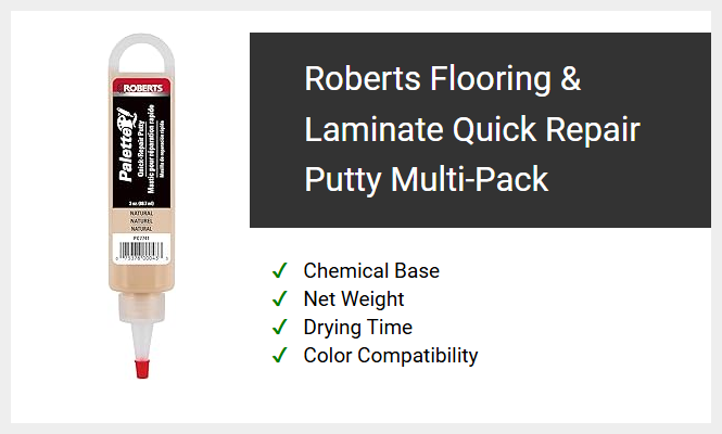 Roberts Flooring & Laminate Quick Repair Putty Multi-Pack