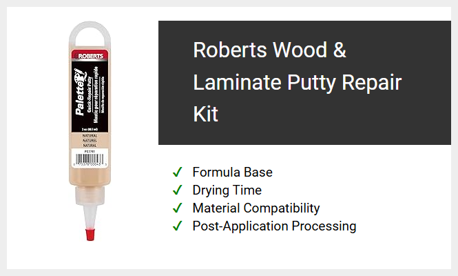 Roberts Wood & Laminate Putty Repair Kit
