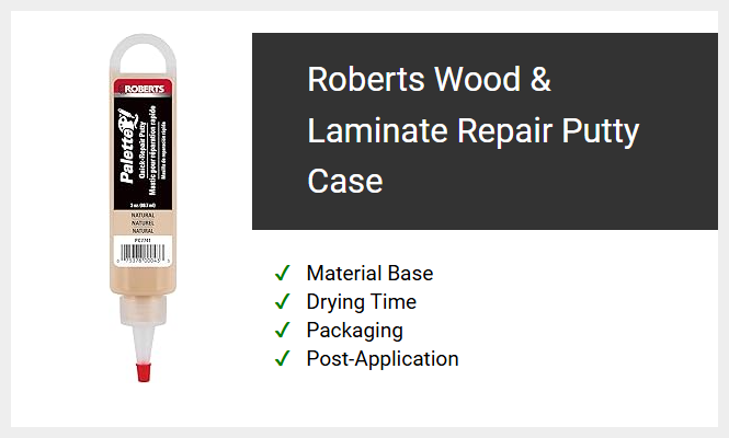 Roberts Wood & Laminate Repair Putty Case
