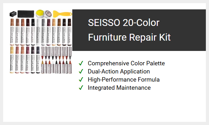 SEISSO 20-Color Furniture Repair Kit