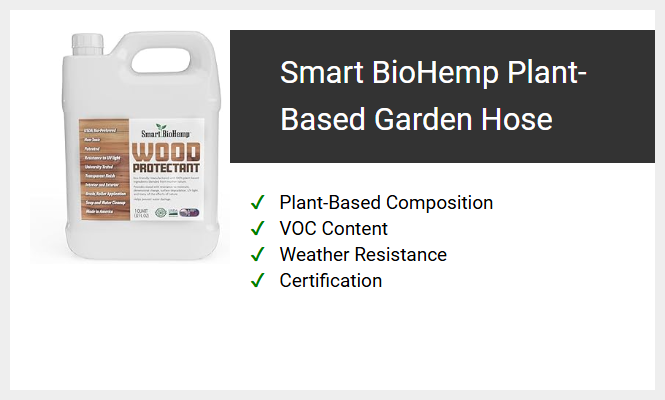 Smart BioHemp Plant-Based Garden Hose