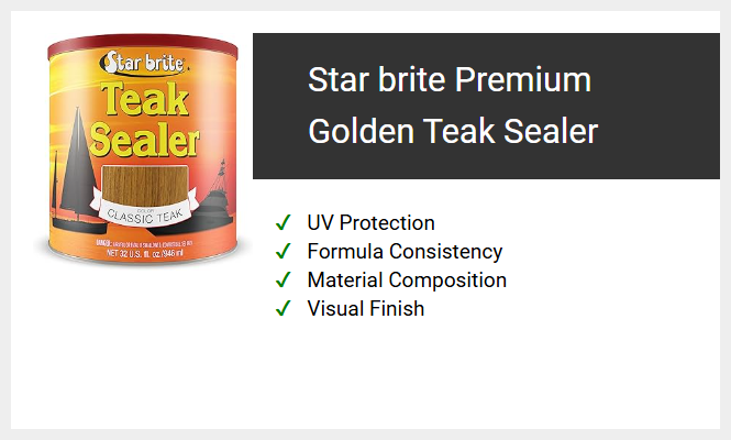 Star brite Premium Golden Teak Sealer