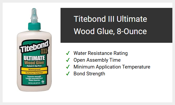 Titebond III Ultimate Wood Glue, 8-Ounce