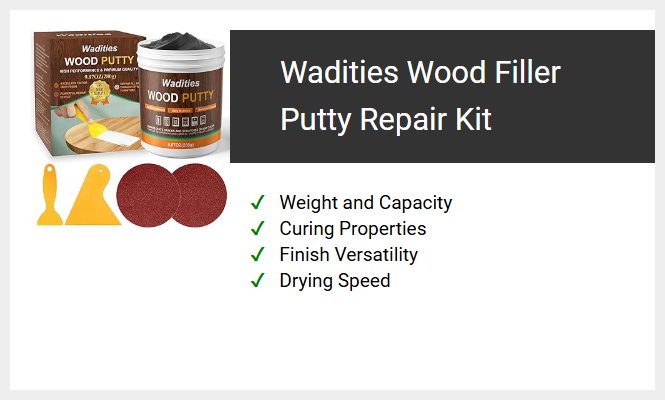 Wadities Wood Filler Putty Repair Kit