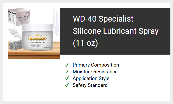 WD-40 Specialist Silicone Lubricant Spray (11 oz)