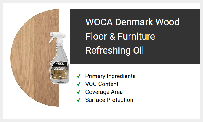WOCA Denmark Wood Floor & Furniture Refreshing Oil