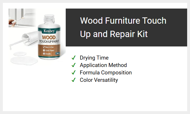 Wood Furniture Touch Up and Repair Kit
