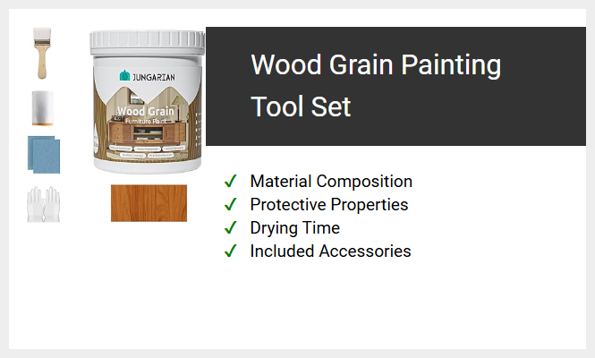 Wood Grain Painting Tool Set