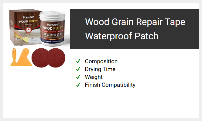 Wood Grain Repair Tape Waterproof Patch