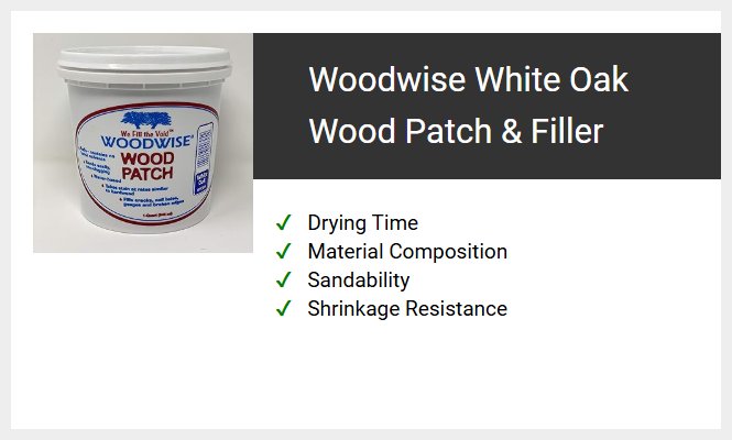 Woodwise White Oak Wood Patch Filler