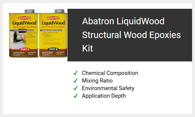 Abatron LiquidWood Structural Wood Epoxies Kit