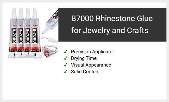 B7000 Rhinestone Glue for Jewelry and Crafts