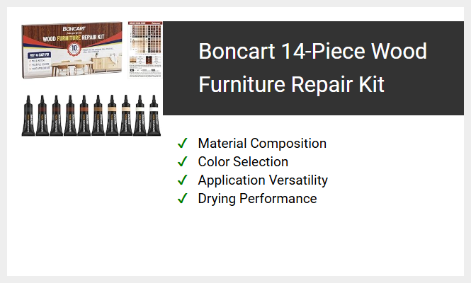 Boncart 14-Piece Wood Furniture Repair Kit
