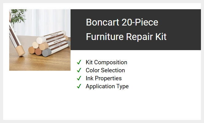 Boncart 20-Piece Furniture Repair Kit
