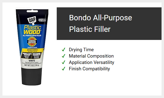 Bondo All-Purpose Plastic Filler