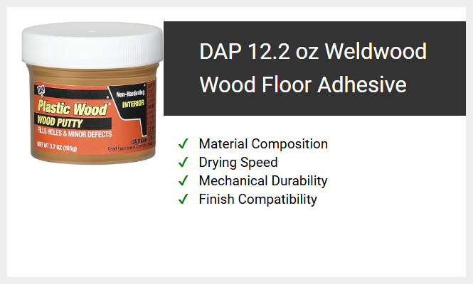 DAP 12.2 oz Weldwood Wood Floor Adhesive